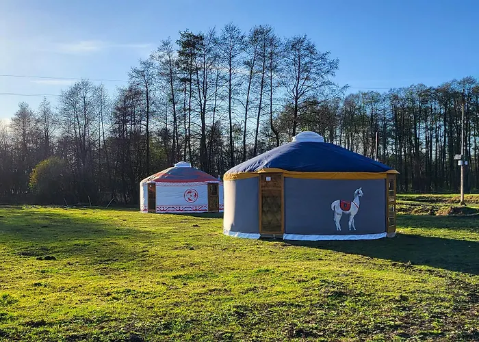 Luksusowy namiot Zagroda Zabłocie Jurty Zablocie (Legionowo)